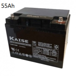 Batería 55Ah 12V AGM Kaise...