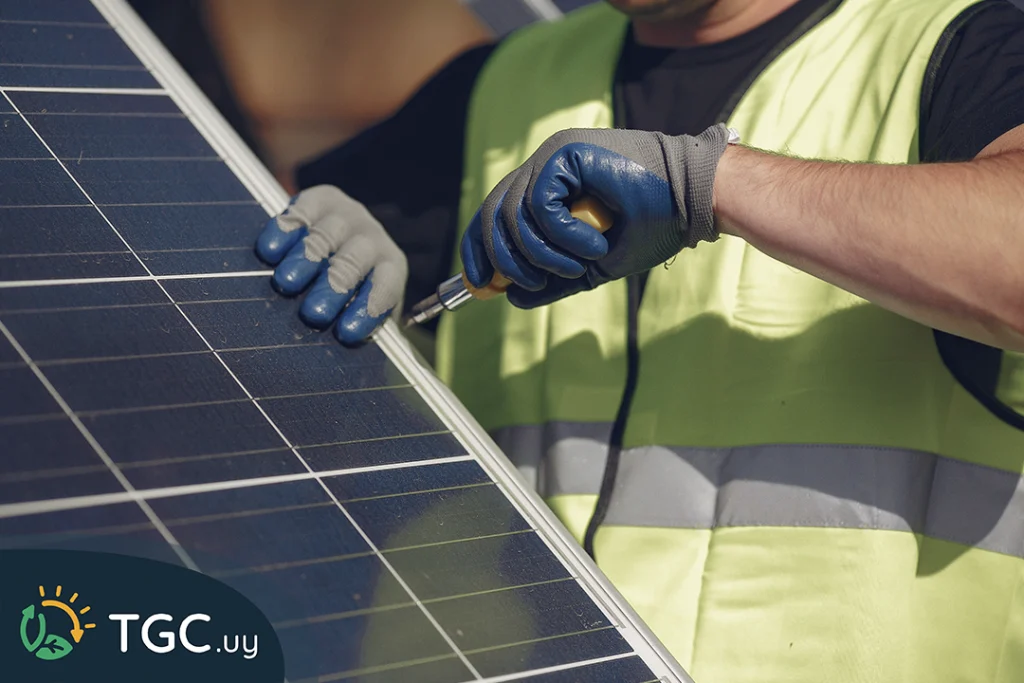 Instalación de paneles solares- paso a paso