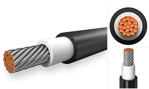 100m Cable XLPE 6mm² Trisol Para Instalación Solar Negro