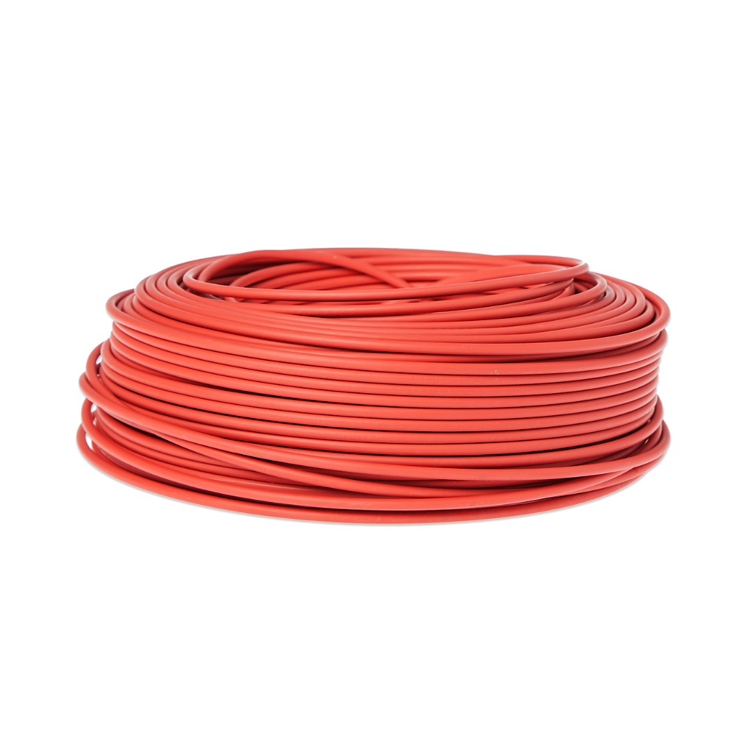 100m Cable XLPE 6mm² Trisol Para Instalación Solar Rojo