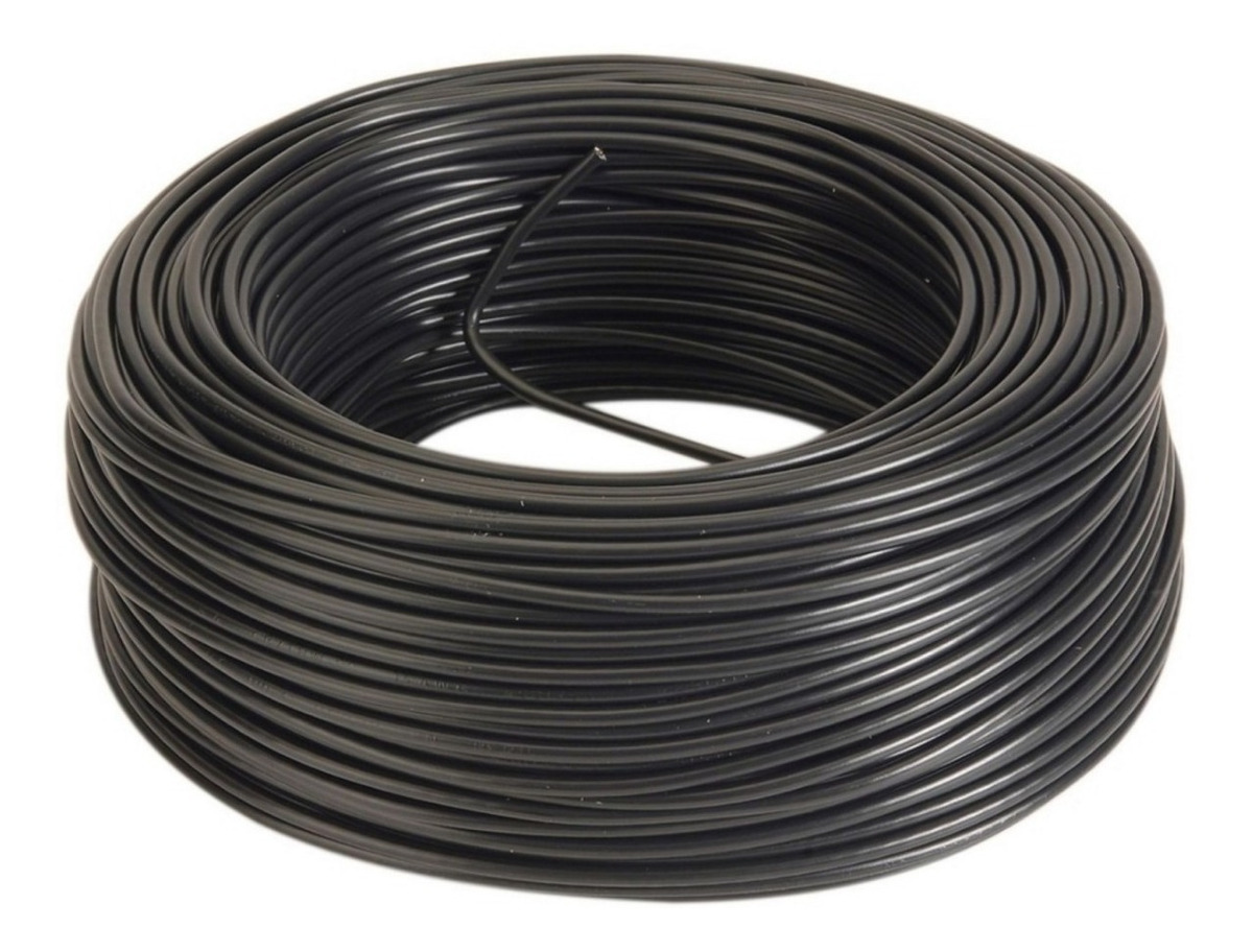 Cable XLPE 4mm² Trisol Para Instalación Solar Negro PV1-F