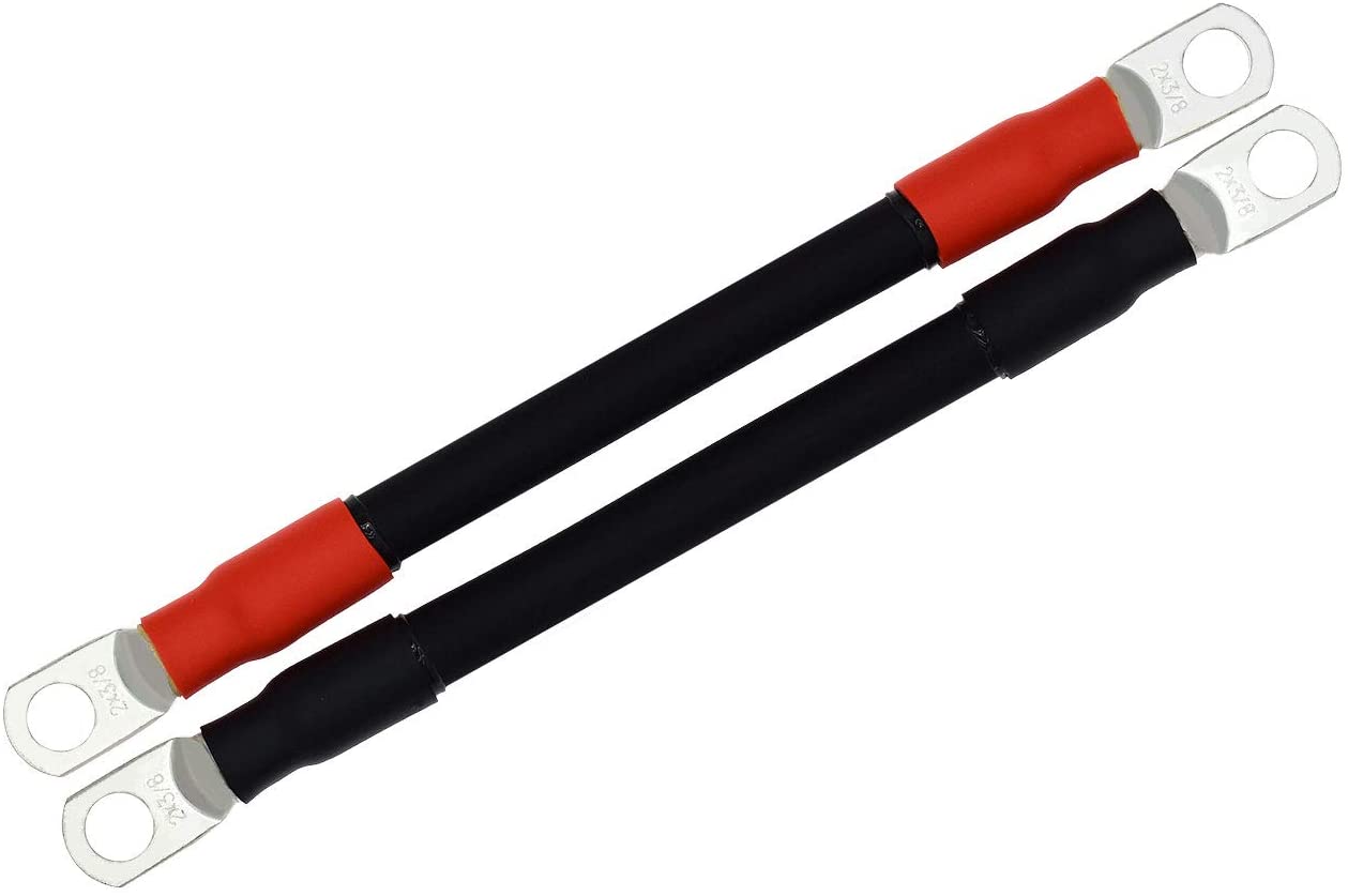 2 Chicotes 25mm² x 30 cm Trisol polarizados